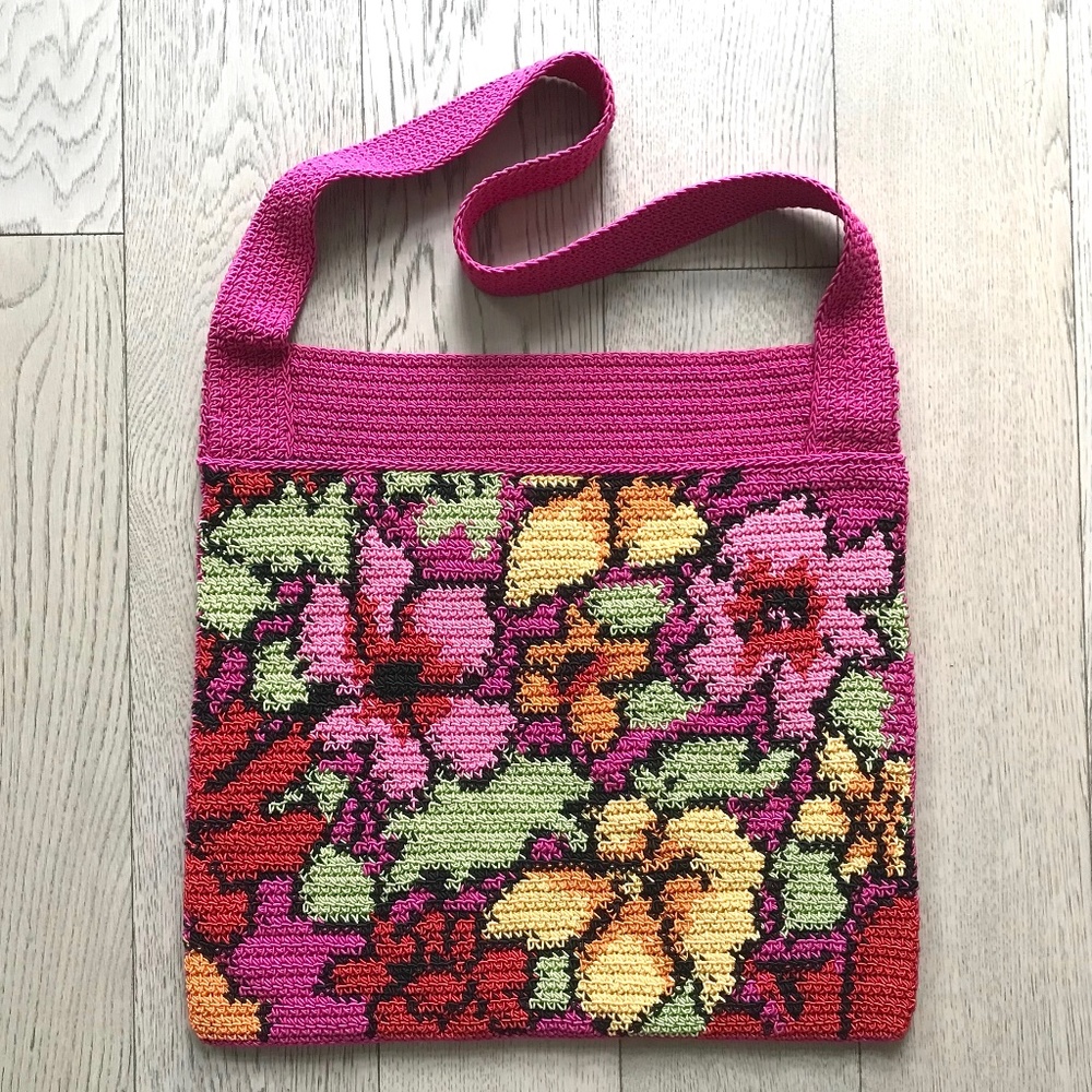 Lorenza Gandaglia "SOLEA" Handwoven Crossbody Messenger Bag